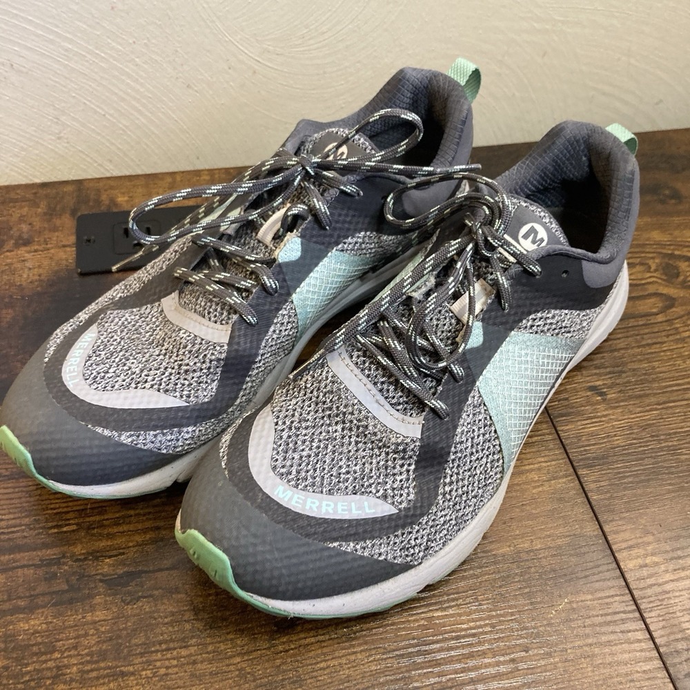 Merrell Banshee J066164 Women's Trail Running Shoes Gray Teal 10.5